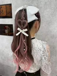 💫⭐️ハートアレンジや装飾やり放題❣️クリエイテイブヘアセット⭐️💫
