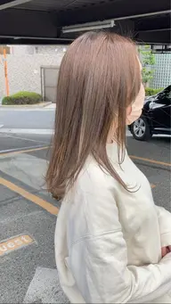 【指名料込み】 premium艶カラー★イルミナorスロウ＋CUT＋アルガンオイルトリートメント