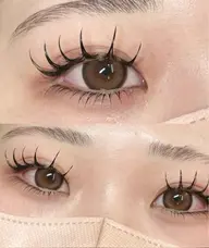 【ミニモ学割】フラットラッシュ🌟マツエク付け放題(~160本まで)オフ込み