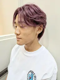 メンズ　カット＋ダブルカラー