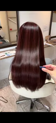 全体艶カラー(ブリーチなし)