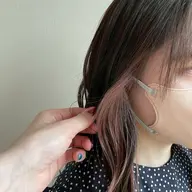 【ミニモ限定❕】イヤリングカラー🫧(1ブリーチ+オンカラー)