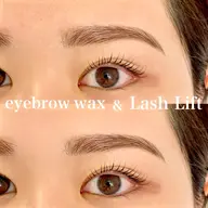 美眉スタイリング+まつ毛パーマ【set menu】🌈