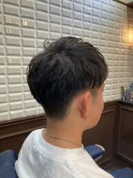 平日限定クーポン!【Men’s限定★第一印象向上デザイン】カット+シャンプーブロー