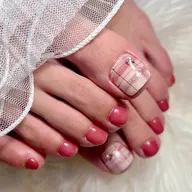 【オフ込み】フット親指2本アート