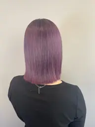 ケアブリーチ+ダメージレス艶カラー+集中補修ケアトリートメント