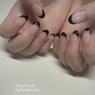 白or黒フレンチカラー🤍オフあり