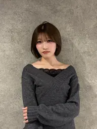 【 迷ったらこれ🫵🏼★】🌙似合わせカット➕🎨ケアカラー➕🫧クイックトリートメント