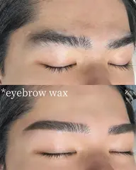 【人気メニュー🔥】メンズ眉スタイリング（ワックス脱毛）+眉メイク🕶️