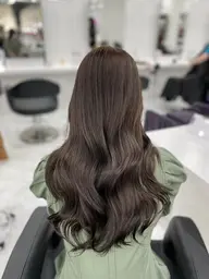 【🌿期間限定🌿】大人っぽワンカラー➕ハホニコトリートメント➕コテ巻き仕上げ🤍