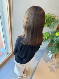 【ブリーチなし】カット＋ダブルcolor＋tr