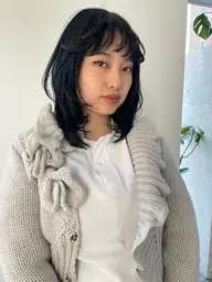 ブリーチなしのダブルカラー+トリートメント