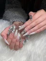 🌟長さ出し🌟オフあり持ち込みデザイン🩵<4月限定>