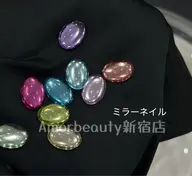 ミニモ限定⭐️ミラーワンカラー/ミラーフレンチ（ベースなし）☆¥6800