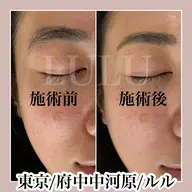 眉カット、スタイリング（ワックスなし）