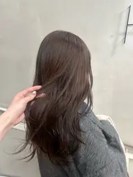 似合わせカット+透明感たっぷりカラー+2stepトリートメント🥛☁️