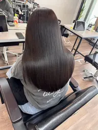 【🫧究極のうる艶髪へ🫧】シングルカラー➕美髪トリートメントプログラム