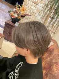 《U24メンズ限定》カット×ダブルカラー（ブリーチ有り）