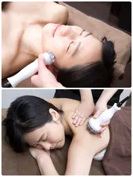 【痩身×小顔】顔・体全身ハイパーナイフEX×痩身リンパ&小顔コルギ 150分