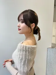 お顔周りのカット