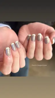 モデル🪽フレンチネイル✨【simple design】カラーはお選びいただけます/初回オフ無料