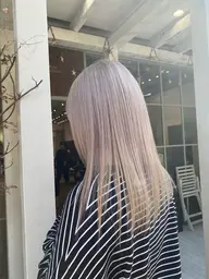 【湿気、紫外線対策】アディクシーorイルミナカラー+髪質改善トリートメント"サブリミック"_9900or14800