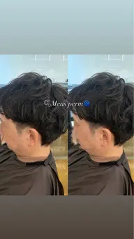 【メンズ限定】18:30​〜​カット＋ヘッドスパ＆眉カット付き✂️🩵