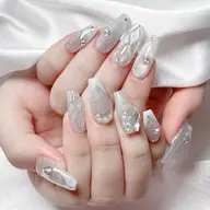 人気！【3月限定/長さだし】★シンプル持ち込みデザイン★ ¥12880 yen