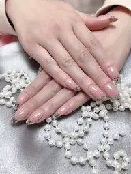 【オフ無料】● 人気✨シンプルコース✨ガラスフレンチ💖