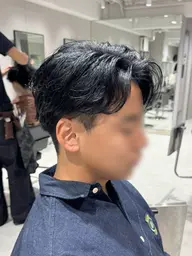 【黒染め限定🐈⬛】メンズカット+ワンカラー+トリートメント1step¥15070→¥7700【土日祝+500円】