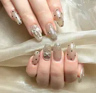 🎀人気No.1持ち込みデザイン90分コース/パーツ付け放題【ジェルオフ無料ケア込み】