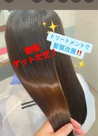 ✨【学生限定】✨カット+髪質改善トリートメント(マイクロバブル付き)