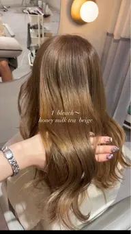 ブリーチ込ワンカラー✨