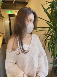 《⭐minimo限定クーポン⭐》カット+カラー+Amatoraカシミヤトリートメント(ナノスチーム付き)🌼