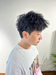 【🙆‍♂️長さ強さ相談可🙆‍♂️】メンズカット➕ルーズパーマ