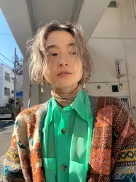 【✨ミニモ限定2回目以降✨】ケアカラー＋トリートメント　ケアカラーでツヤツヤに🙆‍♂️