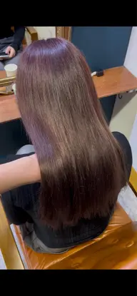 🍀minimo限定🍀ワンカラーで作る艶感＆透明感カラー【透明感カラー＋最新トリートメント⠀】