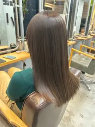 カット+ブリーチなしダブルカラー🩷