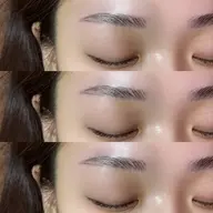 【毛流れ矯正・眉癖改善】ハリウッドブロウリフト（間引き・カット・メイク仕上げ）