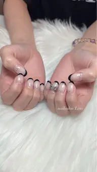 𓇼フレンチネイル(ベースクリア) オフなし