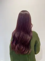 ブリーチなしワンカラー❤️💄胸から下のロング料金