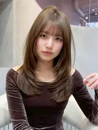 【気になる前髪に💭👀✨】前髪縮毛矯正＋カット＋1stepトリートメント