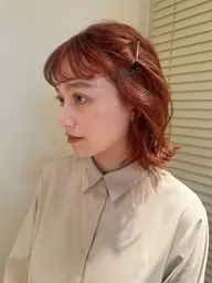【🌸ミニモ学割🌸】カット➕ブリーチなしダブルカラー➕トリートメント
