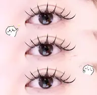 〈初回オフ無料〉💘パリエク風✨大人気Lカール💘フラット100本【持続力🆙LED付き】