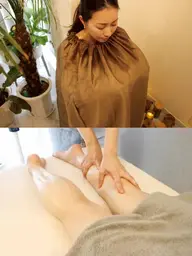 【温活/デトックス人気No.3】黄土漢方よもぎ蒸し🌿30分+足裏ふくらはぎ漢方オイルマッサージ30分