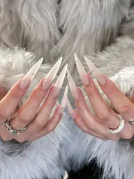 チップ長さ出し✨シンプルアートやり放題💖持ち込み🉑¥13750