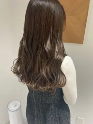 💖平日限定💖前髪&顔まわりカット💖＋透明感カラー＋ケアトリートメント✨超音波アイロンでしっかり浸透✨