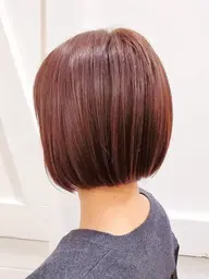 【minimo価格】カット＋超高濃度水素カラー＋艶髪シルクトリートメント　¥21600→¥16200