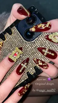 ロングスカルプ持ち込みデザイン♡（シンプル）