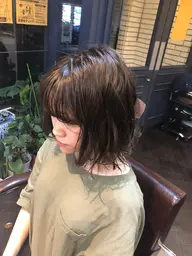 似合わせカット＋高濃度炭酸シャンプー＋ミニスパ　　9720→4400